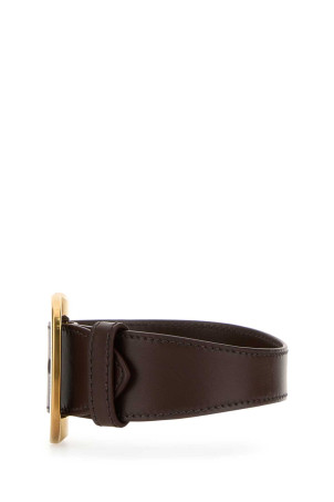 Кожаный браслет коричневого цвета MIU MIU (5IB6542E6Y) Кожаный браслет коричневого цвета MIU MIU (5IB6542E6Y)
