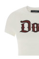 Б/у футболка из хлопка с эффектом Белая DOLCE & GABBANA F8V95TGDDGSS9000 Б/у футболка из хлопка с эффектом Белая DOLCE & GABBANA F8V95TGDDGSS9000