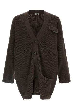 Cashmere cardigan Brown Cashmere cardigan Brown