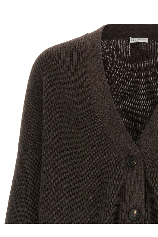 Cashmere cardigan Brown Cashmere cardigan Brown