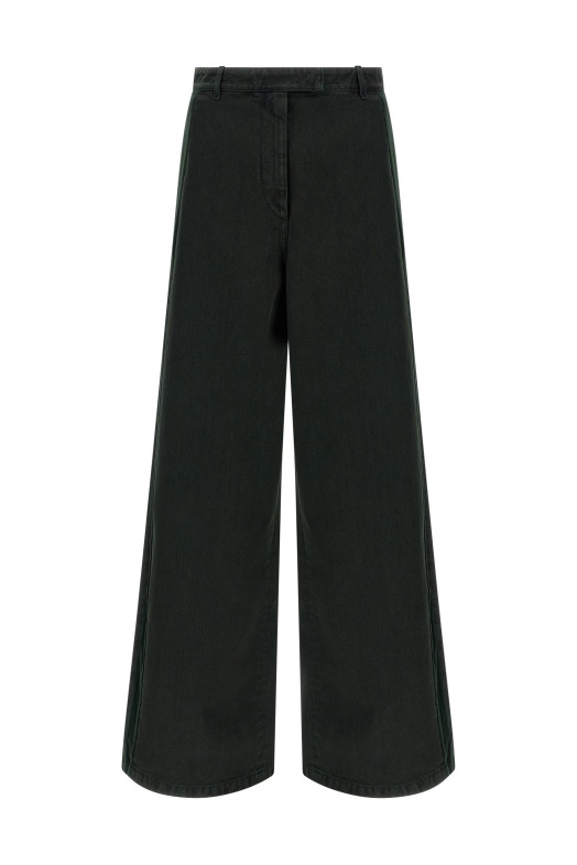 Velvet insert jeans Green Velvet insert jeans Green