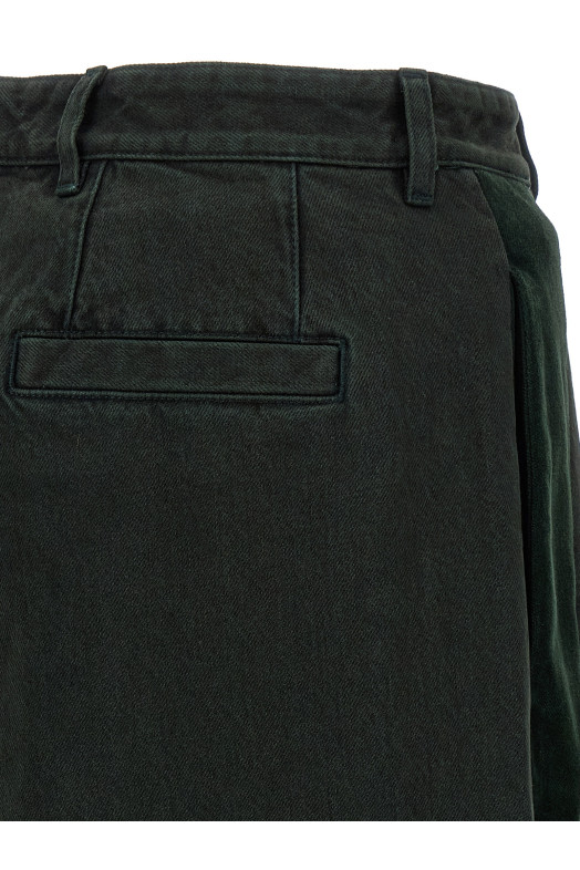 Velvet insert jeans Green Velvet insert jeans Green