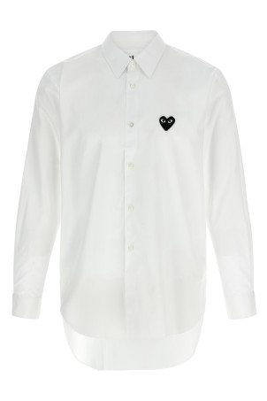 'Black Heart' shirt White 'Black Heart' shirt White