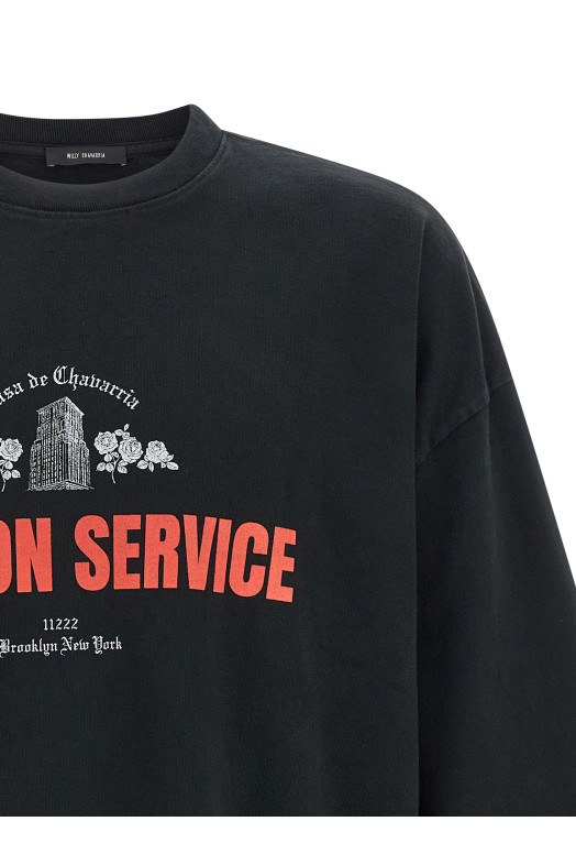 'Casa de Chavarria Buffalo' T-shirt Black