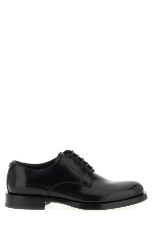 Derby Lace-Up Shoes Black Derby Lace-Up Shoes Black
