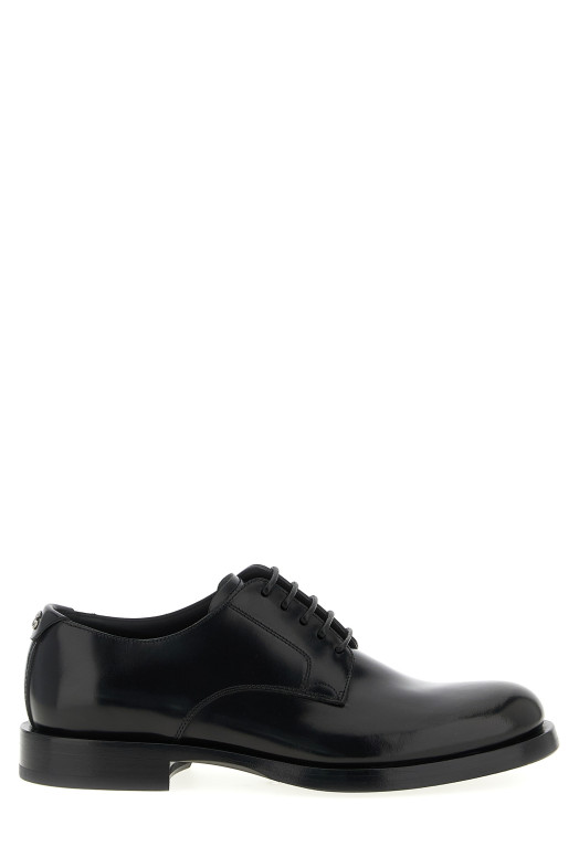 Derby Lace-Up Shoes Black Derby Lace-Up Shoes Black