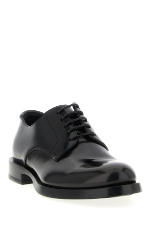Derby Lace-Up Shoes Black Derby Lace-Up Shoes Black