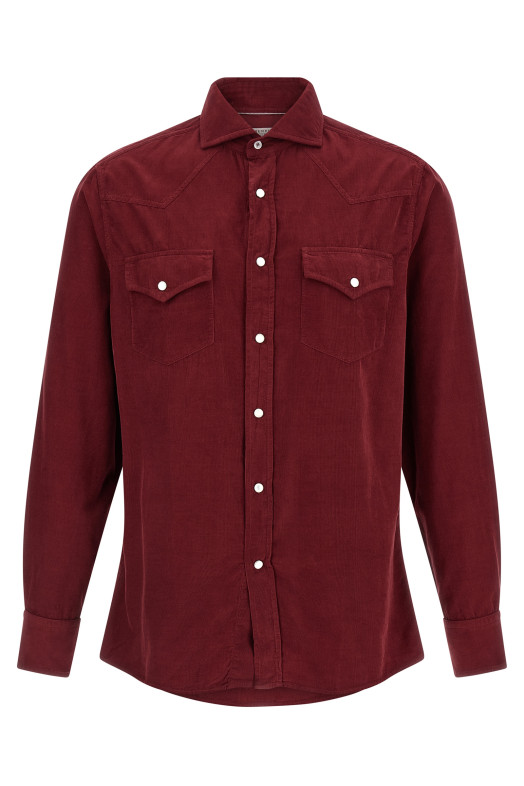 Corduroy shirt Bordeaux Corduroy shirt Bordeaux