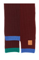Wool asymmetrical scarf Multicolor