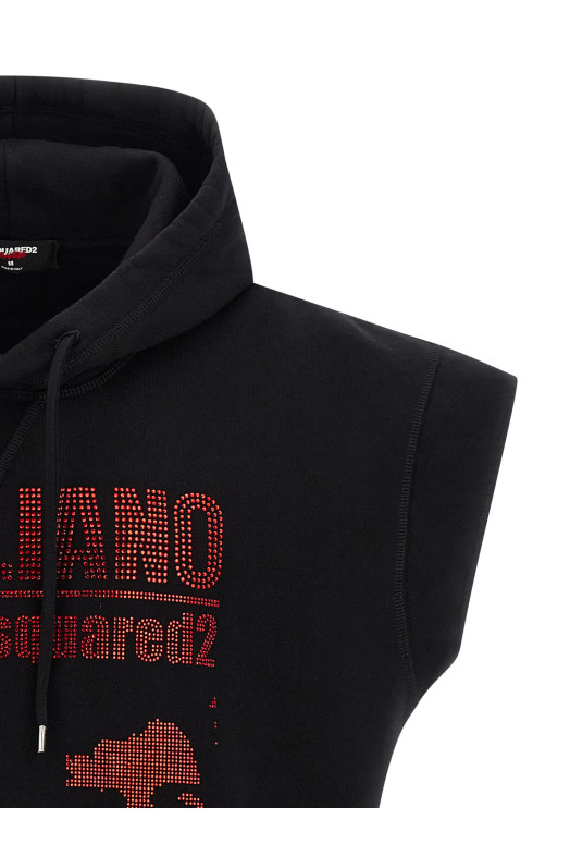 Magliano x Dsquared2 capsule hoodie Black Magliano x Dsquared2 capsule hoodie Black
