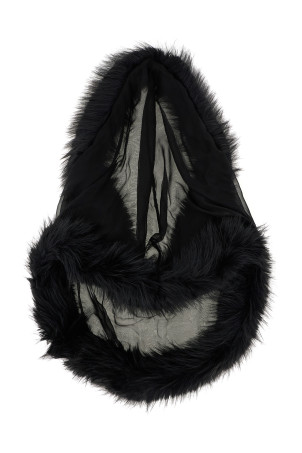 Комір з капюшоном Чорний DSQUARED2 S72FX0048S53639900 Комір з капюшоном Чорний DSQUARED2 S72FX0048S53639900