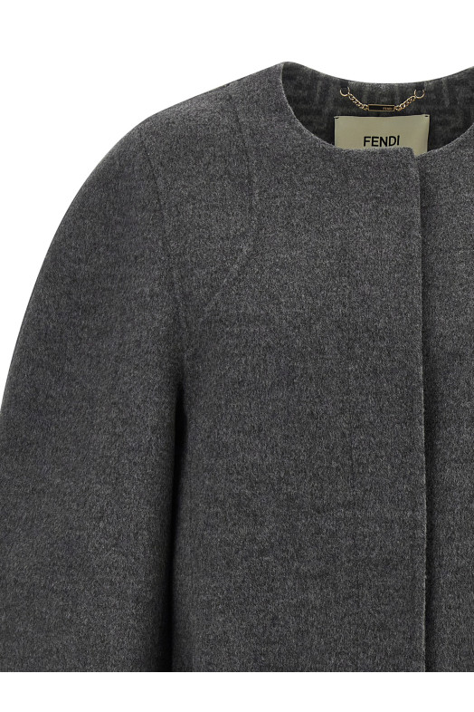 Blouson cocoon Gray Blouson cocoon Gray