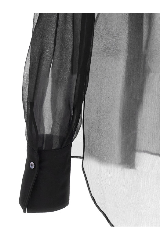 Рубашка «Shiny Trims» Черная M0091MQ406C101