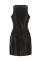 Maxi zip leather dress Black Maxi zip leather dress Black