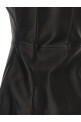 Maxi zip leather dress Black Maxi zip leather dress Black