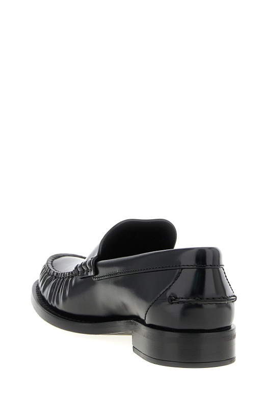 Мокасины из матовой кожи Черный PRADA 1D199OF020P39F0002