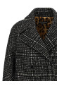 Пальто в клетку Черно-серое DOLCE & GABBANA F27GDTFQZAOS8100 Пальто в клетку Черно-серое DOLCE & GABBANA F27GDTFQZAOS8100