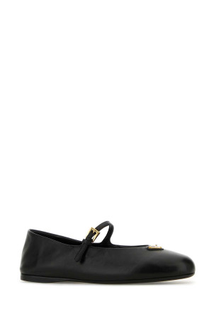 Black nappa leather ballerinas Black PRADA (1F793NF005038) Black nappa leather ballerinas Black PRADA (1F793NF005038)