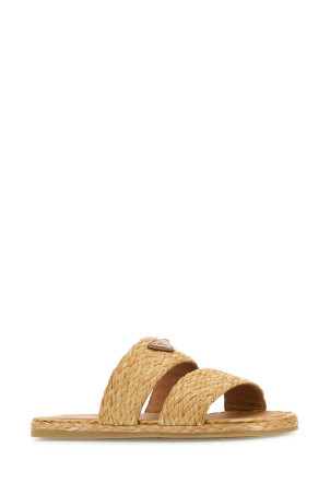Raffia slippers PRADA (2X3143FG000027) Raffia slippers PRADA (2X3143FG000027)