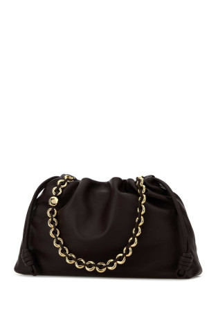 Темно-коричнева шкіра наппа, велика сумочка Flamenco Purse LOEWE (A411FPDX44) Темно-коричнева шкіра наппа, велика сумочка Flamenco Purse LOEWE (A411FPDX44)