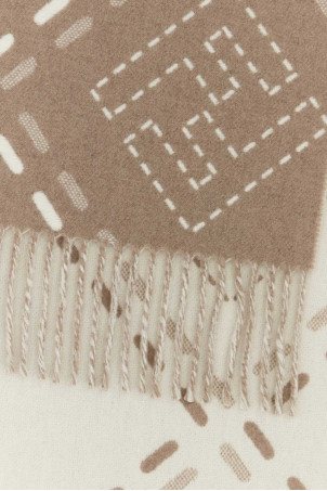 Вишитий вовняний шарф FENDI (FXT462AYKU)