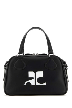 Black leather Reedition handbag COURREGES (PERGSA062CR0045) Black leather Reedition handbag COURREGES (PERGSA062CR0045)
