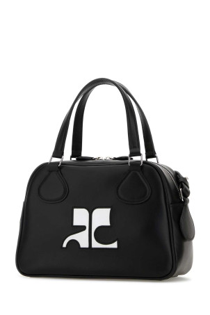 Black leather Reedition handbag COURREGES (PERGSA062CR0045) Black leather Reedition handbag COURREGES (PERGSA062CR0045)