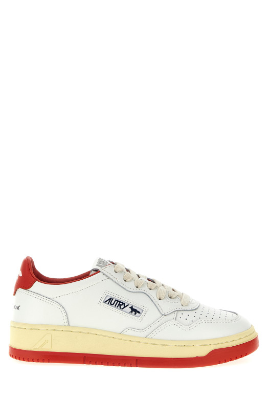 Кросівки Autry x Maison Kitsuné «Medalist Low» Червоні AULWMK02 Кросівки Autry x Maison Kitsuné «Medalist Low» Червоні AULWMK02