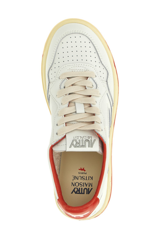 Кросівки Autry x Maison Kitsuné «Medalist Low» Червоні AULWMK02 Кросівки Autry x Maison Kitsuné «Medalist Low» Червоні AULWMK02
