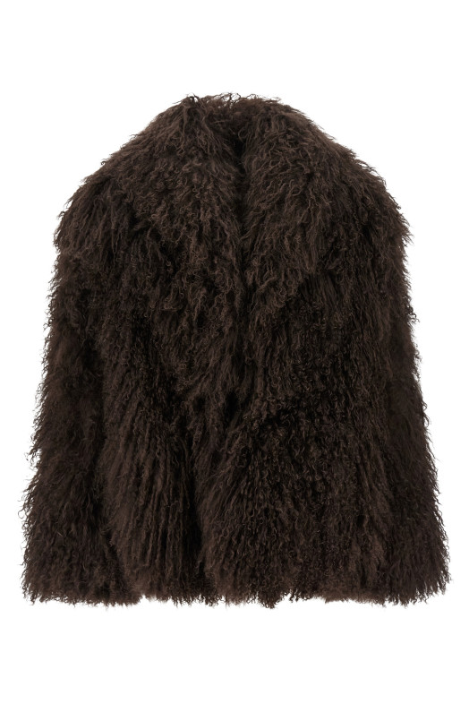 Довгошерста шерсть Коричнева YVES SALOMON 26W26WYV62668AGMOA2009 Довгошерста шерсть Коричнева YVES SALOMON 26W26WYV62668AGMOA2009