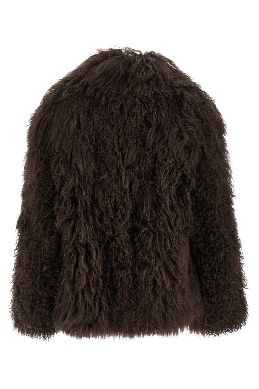 Довгошерста шерсть Коричнева YVES SALOMON 26W26WYV62668AGMOA2009 Довгошерста шерсть Коричнева YVES SALOMON 26W26WYV62668AGMOA2009