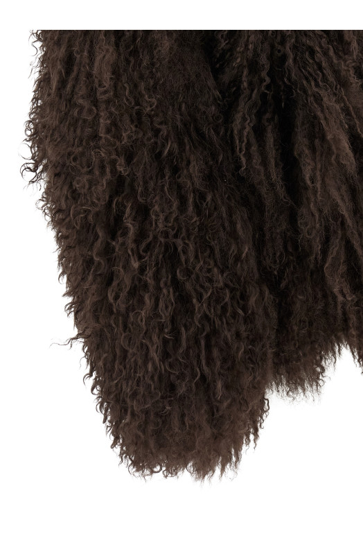 Довгошерста шерсть Коричнева YVES SALOMON 26W26WYV62668AGMOA2009 Довгошерста шерсть Коричнева YVES SALOMON 26W26WYV62668AGMOA2009