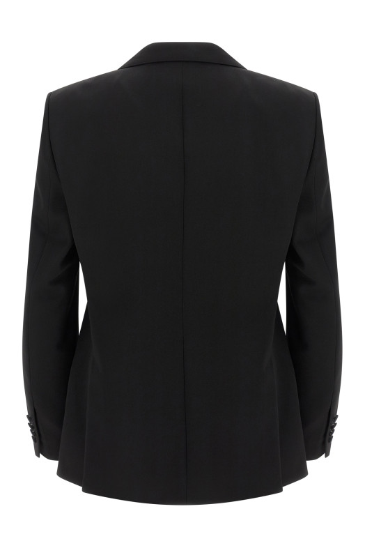 Tailored double-breasted blazer Black Tailored double-breasted blazer Black