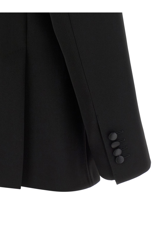 Tailored double-breasted blazer Black Tailored double-breasted blazer Black