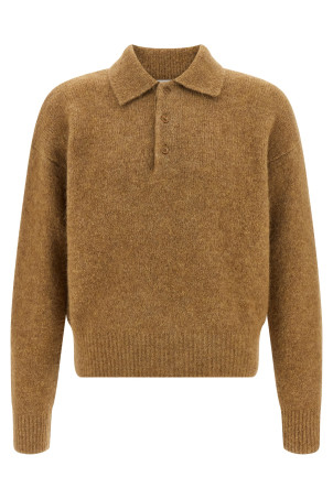 'Ami' polo shirt Beige 'Ami' polo shirt Beige