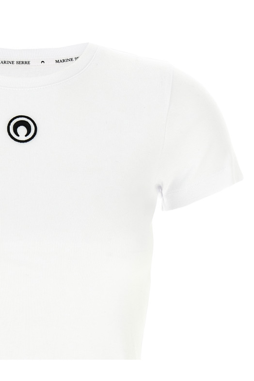 Футболка «Moon Logo» Чорно-сіра WTT012ACJER0008WH10 Футболка «Moon Logo» Чорно-сіра WTT012ACJER0008WH10