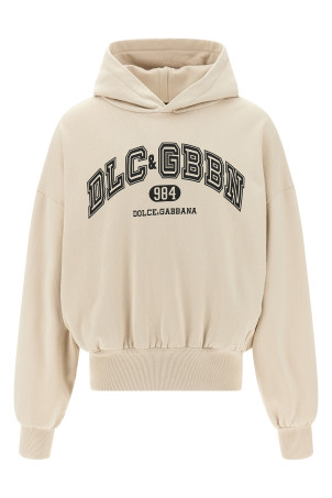 Худі з логотипом Бежевий DOLCE & GABBANA G9BJGTG7PLOM2037 Худі з логотипом Бежевий DOLCE & GABBANA G9BJGTG7PLOM2037
