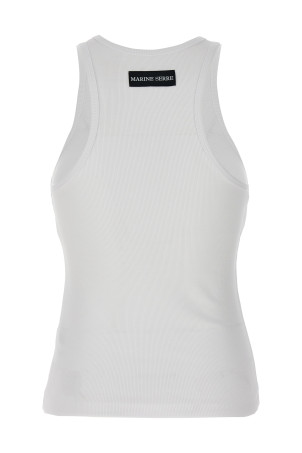 'Logo' tank top White