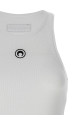 'Logo' tank top White