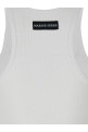 'Logo' tank top White