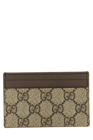 GG card holder  Brown GG card holder  Brown