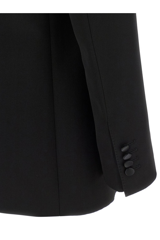 Shawl neck blazer Black Shawl neck blazer Black