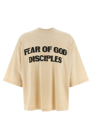 'Disciple' T-shirt Beige