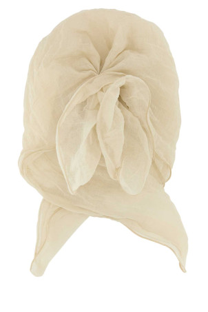 Фуляр з суміші бавовни та піску Бежевий MAGDA BUTRYM (427525)