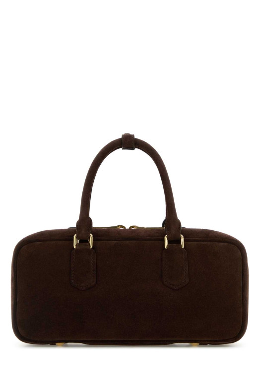 Dark brown suede Arcadie handbag MIU MIU (5BB148VOON2CS4) Dark brown suede Arcadie handbag MIU MIU (5BB148VOON2CS4)