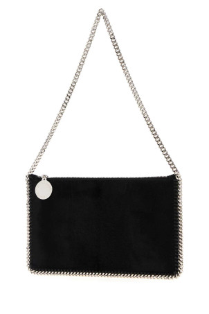 Black velvet Falabella shoulder bag Black STELLA McCARTNEY (7P0076WP0616)