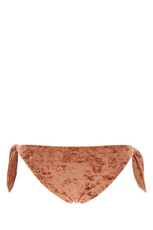 Peach stretch velvet bikini slip CHLOE (CH25AMB29474) Peach stretch velvet bikini slip CHLOE (CH25AMB29474)