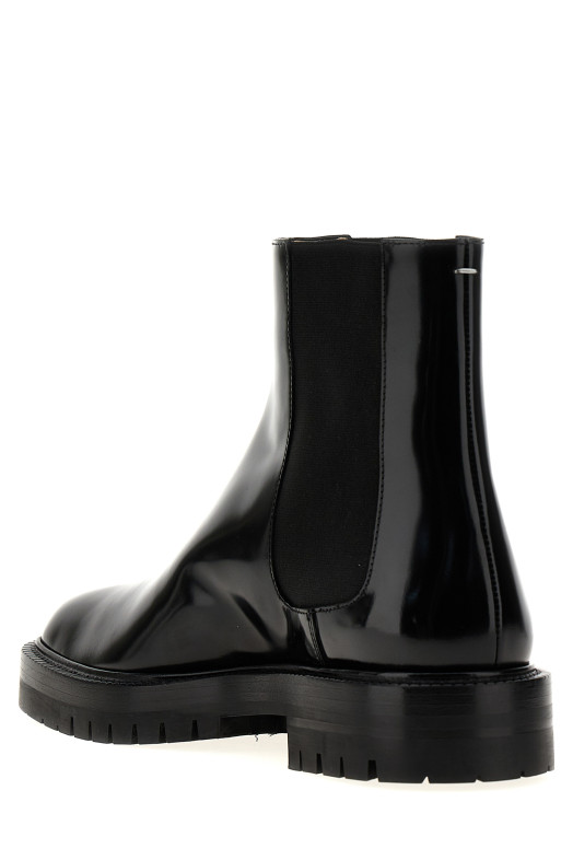 Ботинки «Таби» Chelsea Черный S57WU0275P3827H8396 Ботинки «Таби» Chelsea Черный S57WU0275P3827H8396