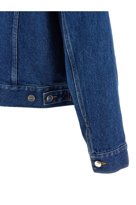 Horsebit denim jacket Blue