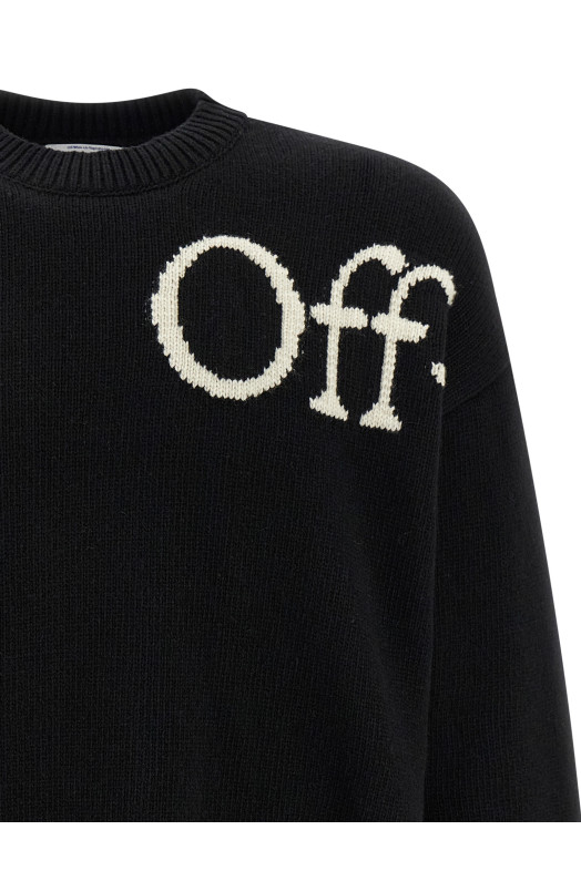 Светр «Bookish» Чорно-сірий OMHE20QF25KNI001100B100B Светр «Bookish» Чорно-сірий OMHE20QF25KNI001100B100B